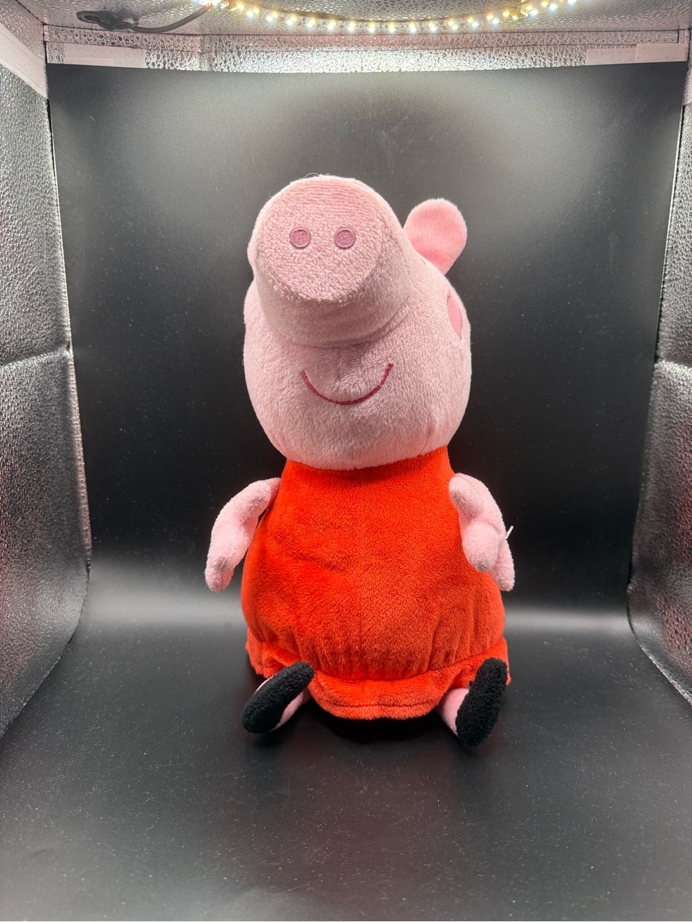 Peppa Pig Plush in Red Dress